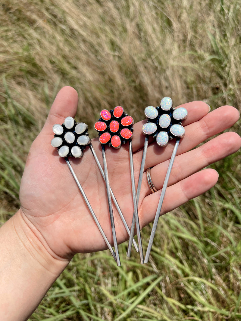 Cluster Hair Pins