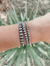 Navajo Pearl Stretch Bracelet
